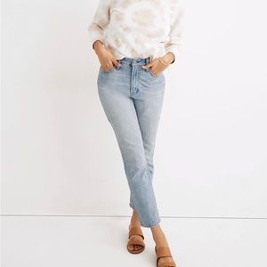 Madewell The Curvy Perfect Vintage Jean in Fitzgerald Wash 🐾